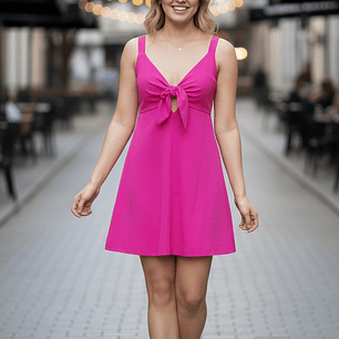 Molde Digital Vestido Recorte Busto Y Lazos Talles S A Xxl