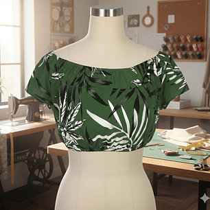 Molde Digital Top C/elastico En Ruedos Pack Talles S A Xxl