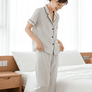 Molde Digital Conjunto Pijama Pantalon y camisa, pack 5 Talles!