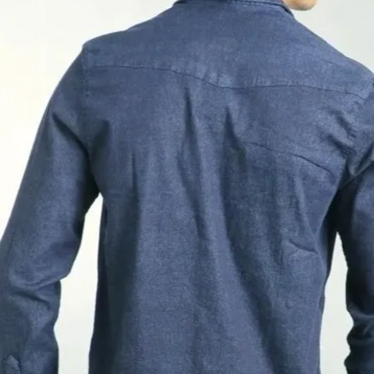 Molde Digital Camisa Hombre Con canesu en pico, talles S A Xxl 3