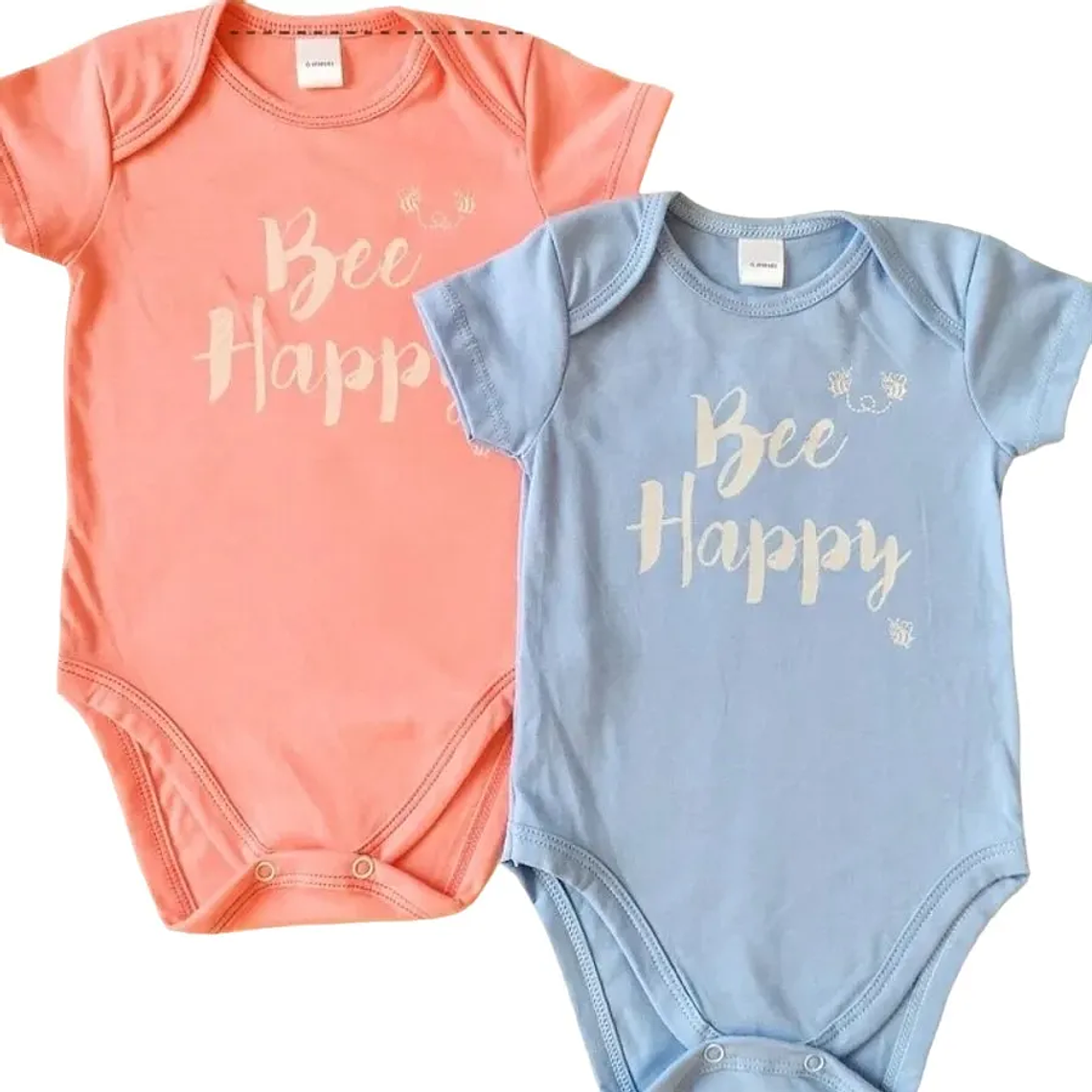 Molde Digital Body Bebe Manga Corta Hombro Cruzado Talles 1 A 5 2