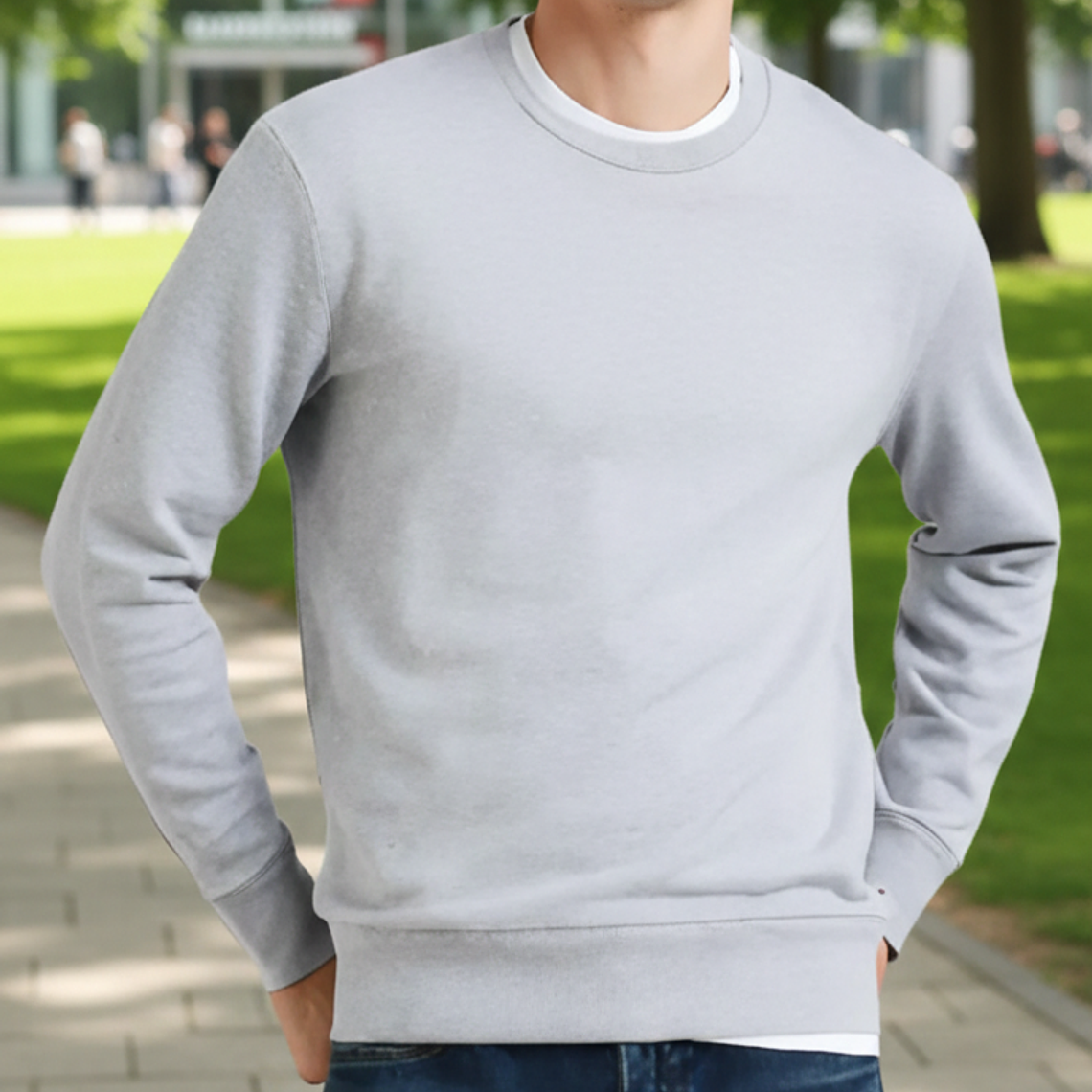 Molde Digital Polerón Cuello Redondo, patron Pack Talles S A Xxl 1