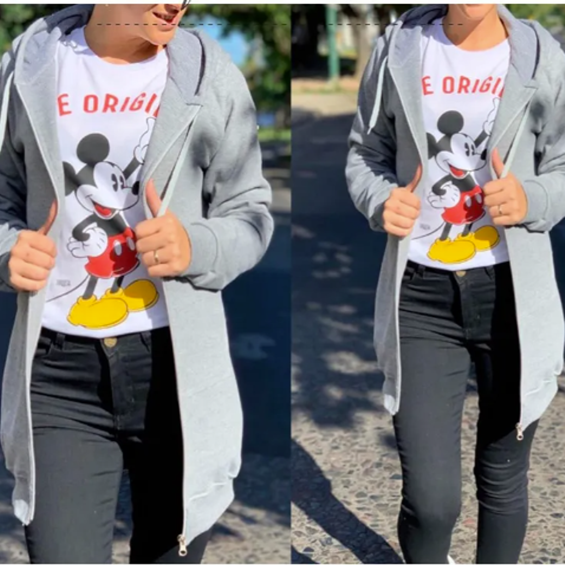 Molde Digital Chaqueta Buzo Mujer, Patron Pack Talles S A Xxl 3