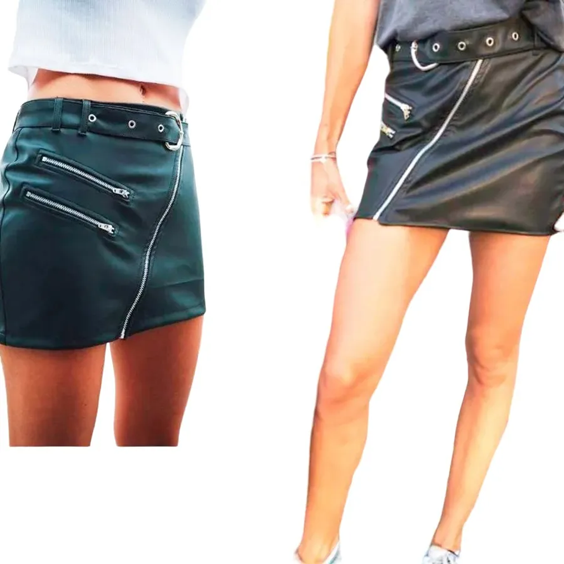 Molde Digital Falda con Cierre Diagonal, Pack Talles S A Xxl 2