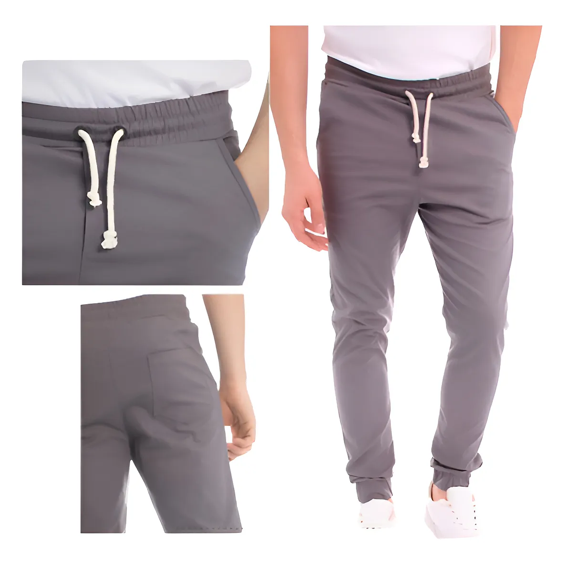 Molde Digital Jogger Para Gabardina Elastizada Pack 5 Talles 1