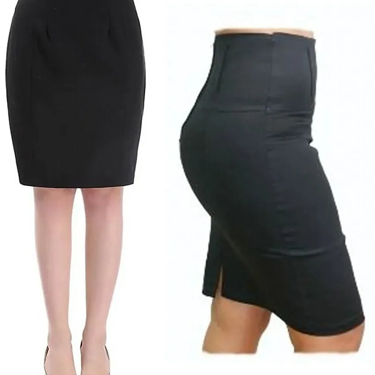 Molde Digital Pollera Tubo De Vestir, oficina Pack 5 Talles! 2