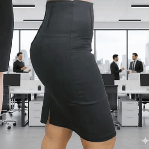 Molde Digital Falda De Vestir / Oficina, Pack Talles S A Xxl