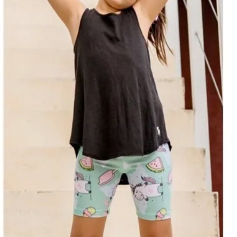 Molde Digital Calza Ciclista / Biker Niña,pack Talles 4 A 16 2