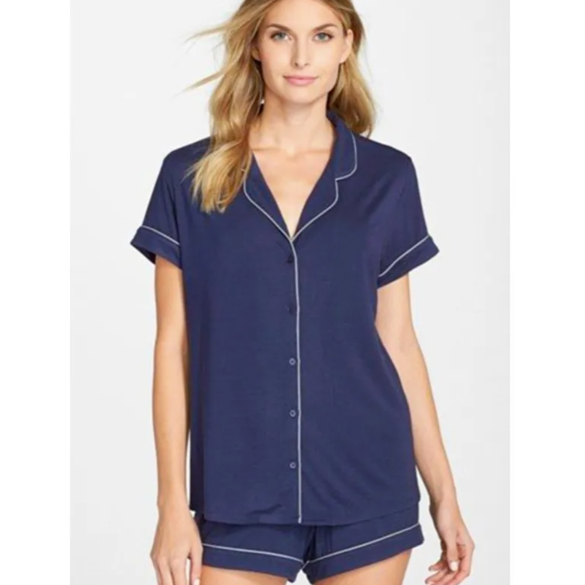 Molde Digital Camisa Pijama Manga Corta Pack Talles S A Xxl 2