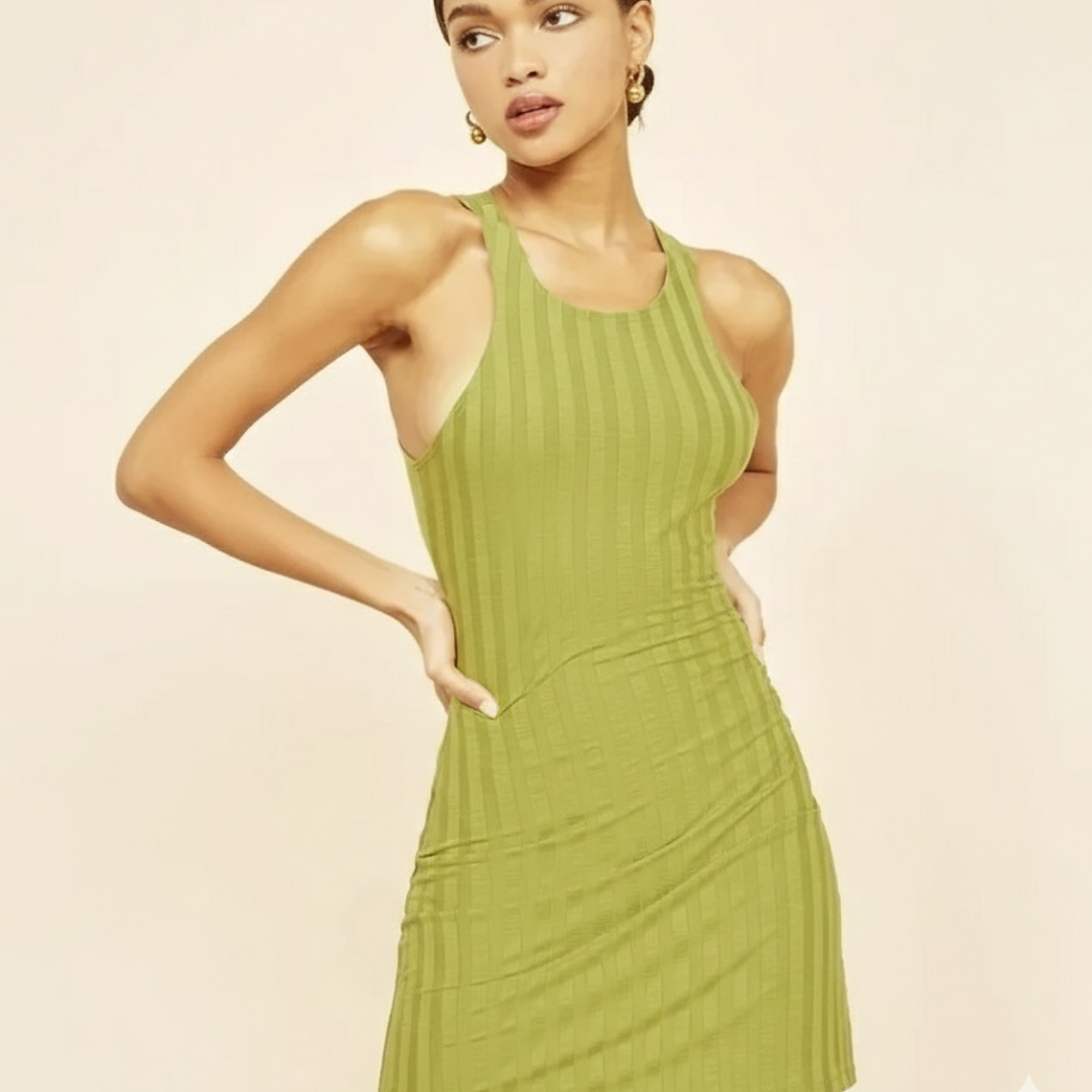 Molde Digital Vestido Escote Musculosa Pack 5 Talles! 2