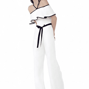 Molde Digital Entero Palazzo con volado en Escote Pack 5 Talles!