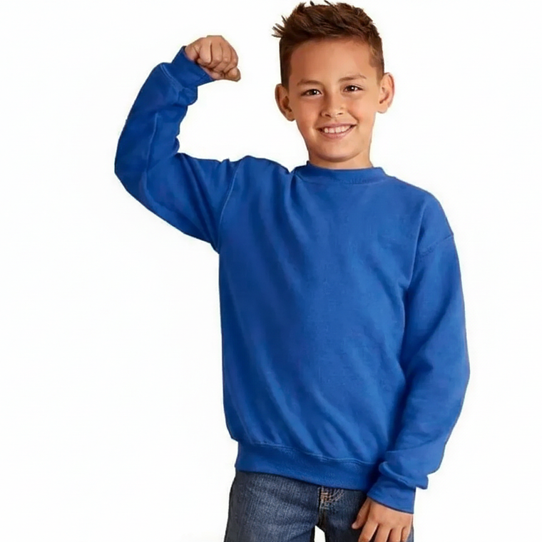 Molde De Costura, Patron Polerón Clásico Niños, Imprimible 2