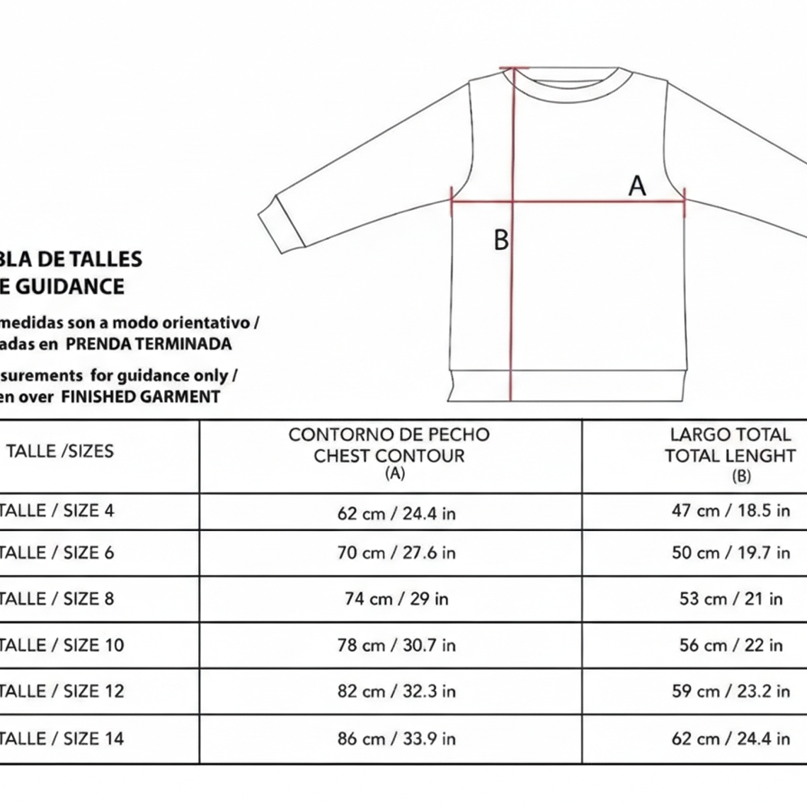 Molde De Costura, Patron Polerón Clásico Niños, Imprimible 3