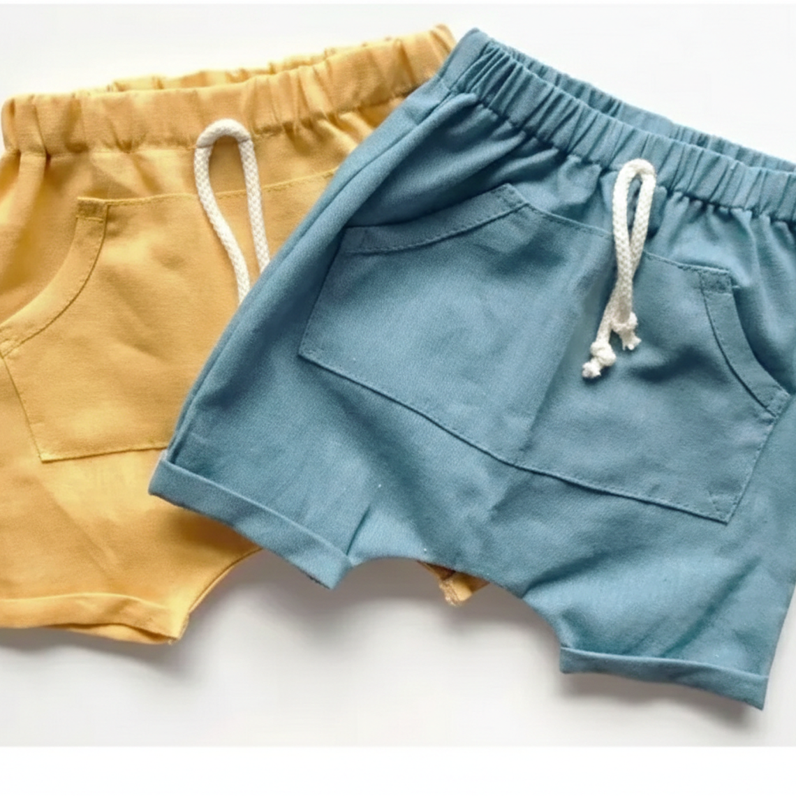 Molde Digital Short Bebe Bolsillo Canguro,pack Talles 1 Al 5 1