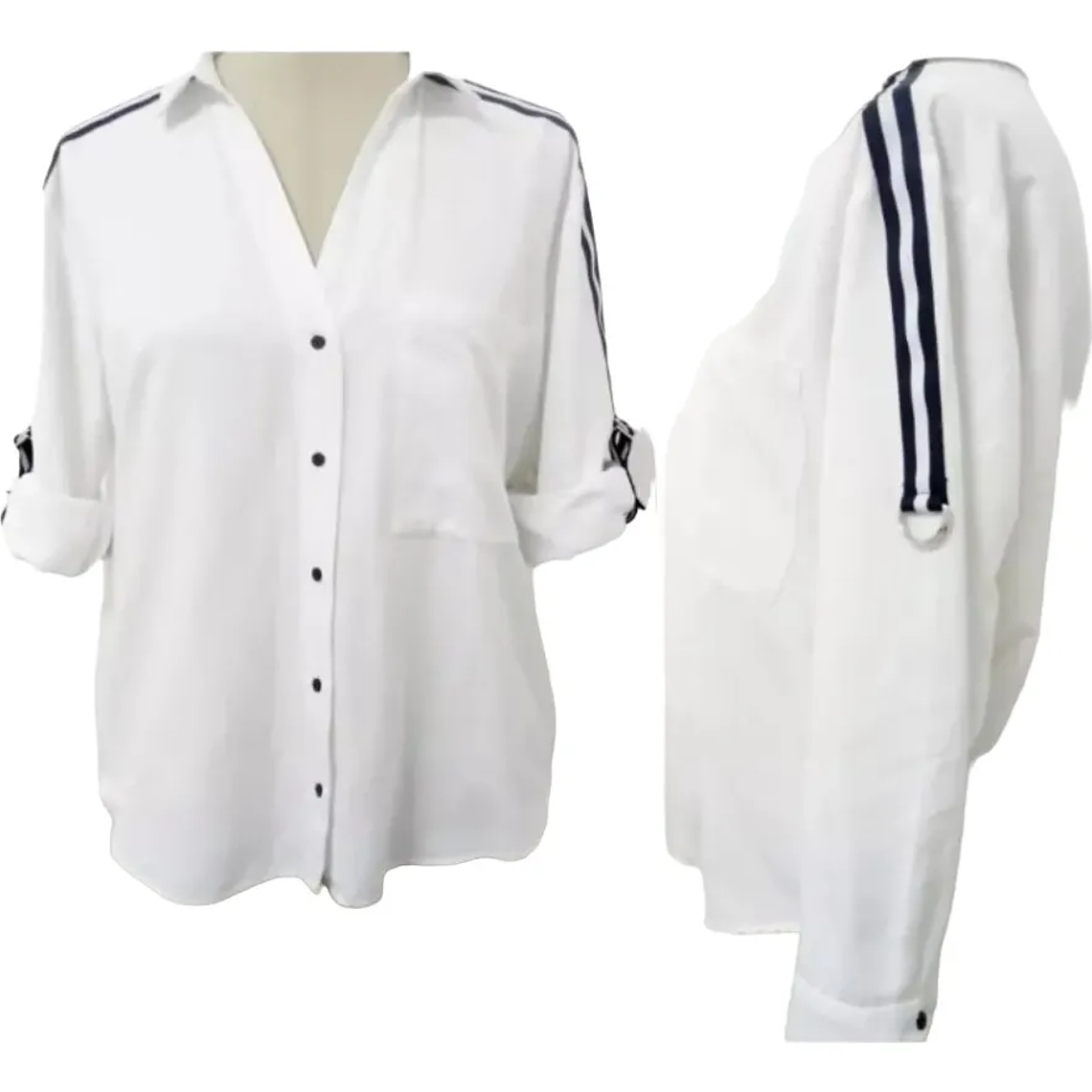 Molde Digital Camisa Hombro Con Fayetina, pack Talles S A Xxl 2