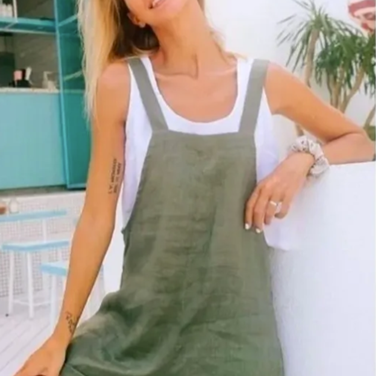 Molde Digital Jardinero / Overol Corto, Pack Talles S Al Xxl 2