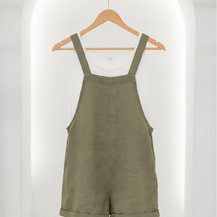 Molde Digital Jardinero / Overol Corto, Pack Talles S Al Xxl