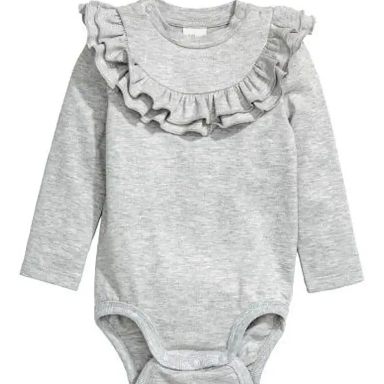 Molde Digital Body Beba Pechera Volados Pack Talles 1 Al 5 2