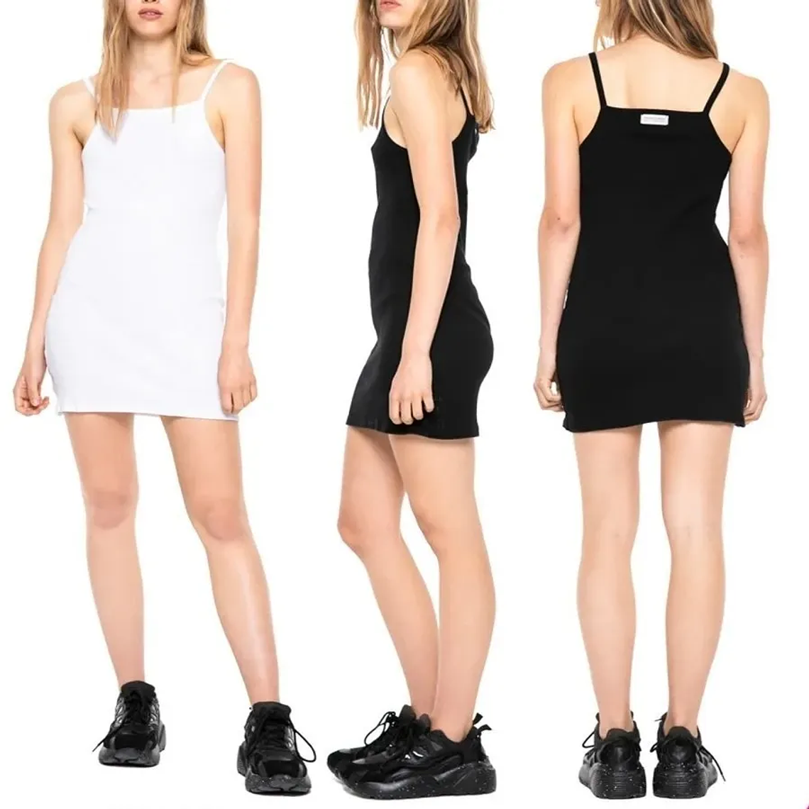 Molde Digital Vestido De Punto Con Breteles Talles S Al Xxl 2