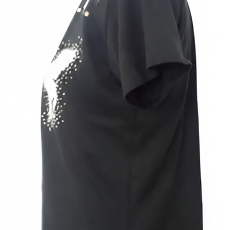 Molde Digital Remera Mujer C/tajito Costados Talles S A Xxl 3