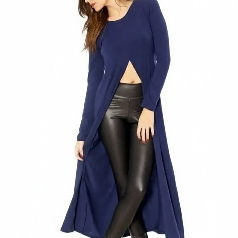 Molde Digital Top Largo Con tajo Central, Pack Talles S A Xxl 2