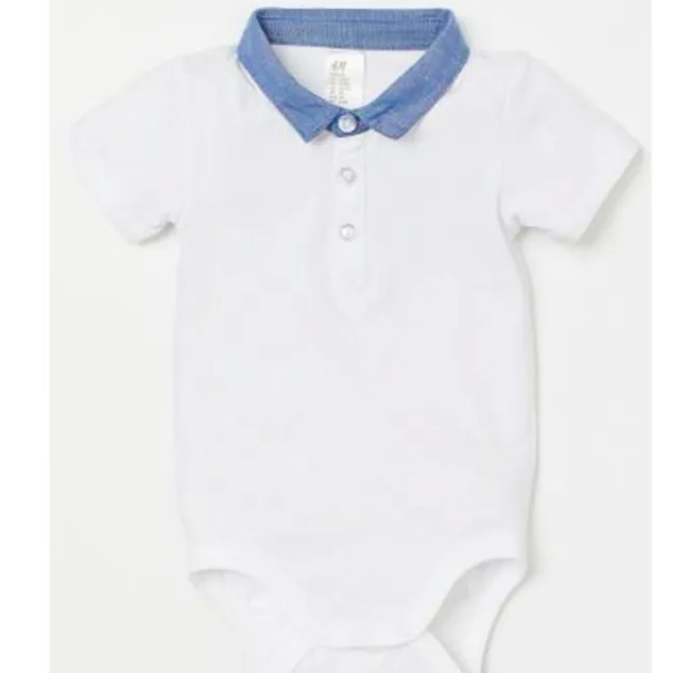Molde Digital Body Bebe Cuello Camisero, Pack Talles 1 Al 5 2