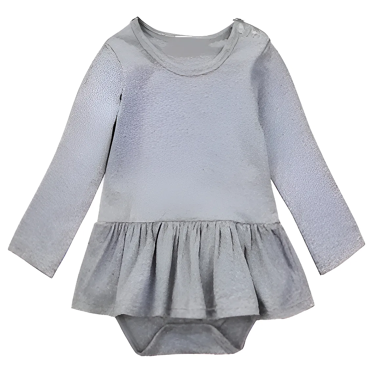 Molde Digital Body Beba Semifalda Volado Pack Talles 1 Al 5 2