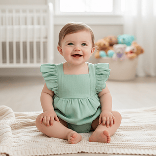 Molde Digital Body Angelito Bebe, Patron Pack Talles 1 Al 5