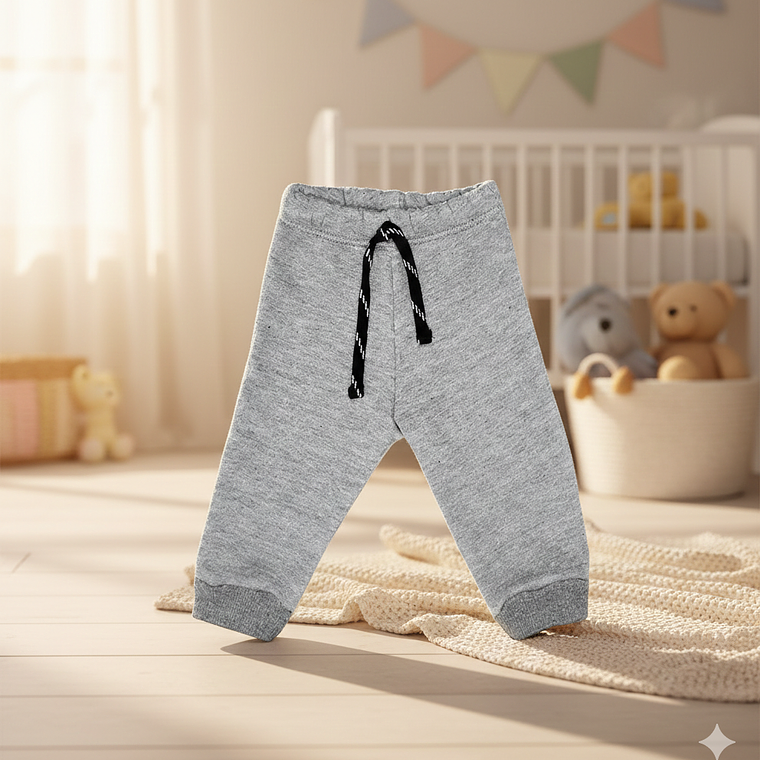 Molde Digital Pantalon Bebe Con Puño Pack Talles 1 Al 5 3