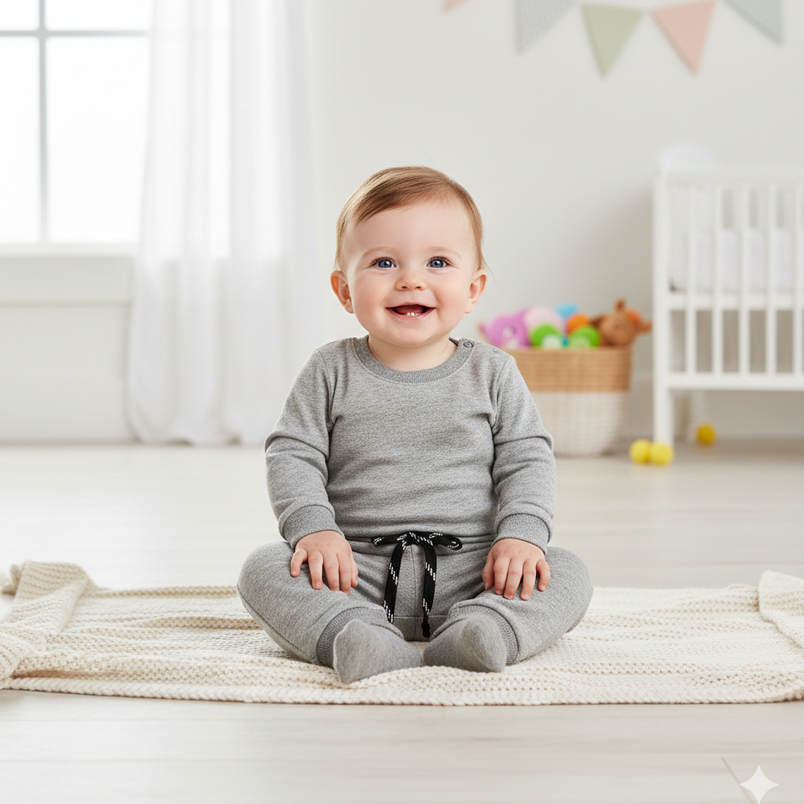 Molde Digital Pantalon Bebe Con Puño Pack Talles 1 Al 5 4