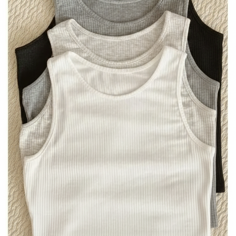 Molde Digital Musculosa Top Al Cuerpo, Pack Talles S A Xxl 2