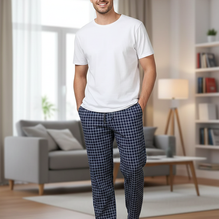 Molde Digital Pantalon Pijama Hombre Patron Pack 5 Talles! 1