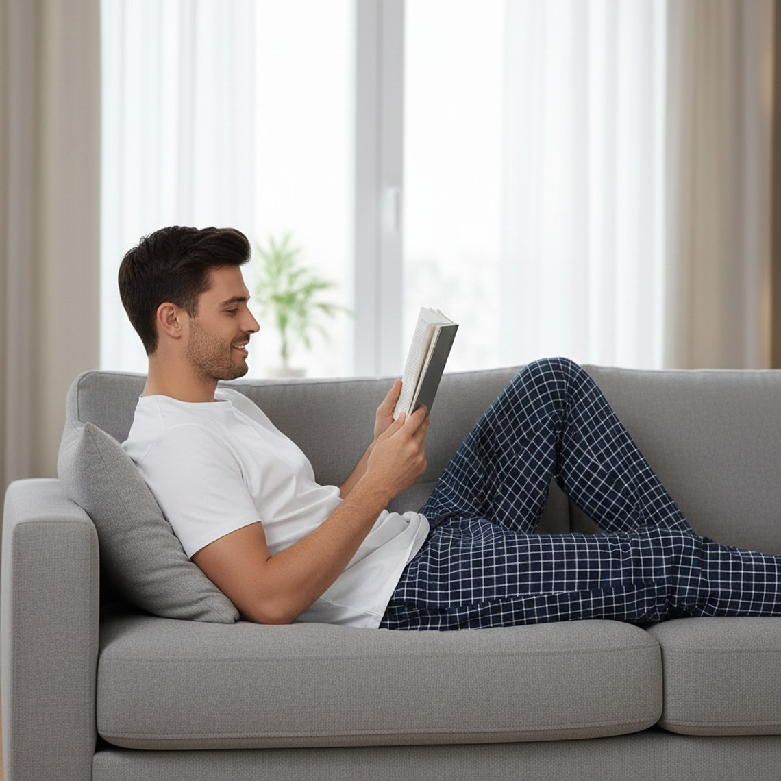 Molde Digital Pantalon Pijama Hombre Patron Pack 5 Talles! 2