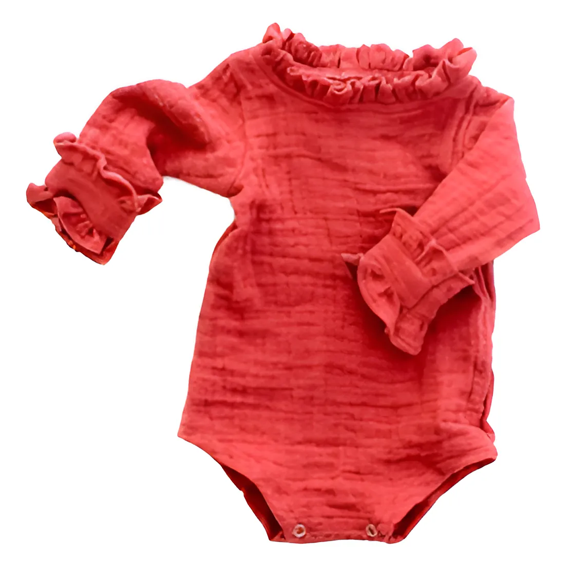 Molde Digital Body Beba Puños Con Volados, pack Talles 1 Al 5 1