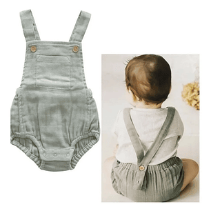 Molde Digital Body Jardinero Bebe Patron Pack Talles 1 Al 5