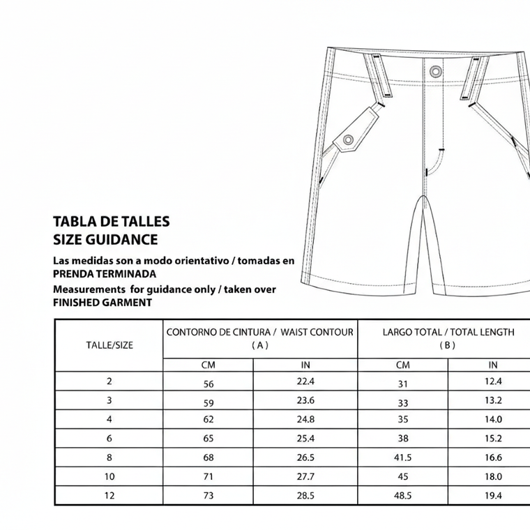 Molde De Costura, Patron Bermuda Nene , Imprimible 2