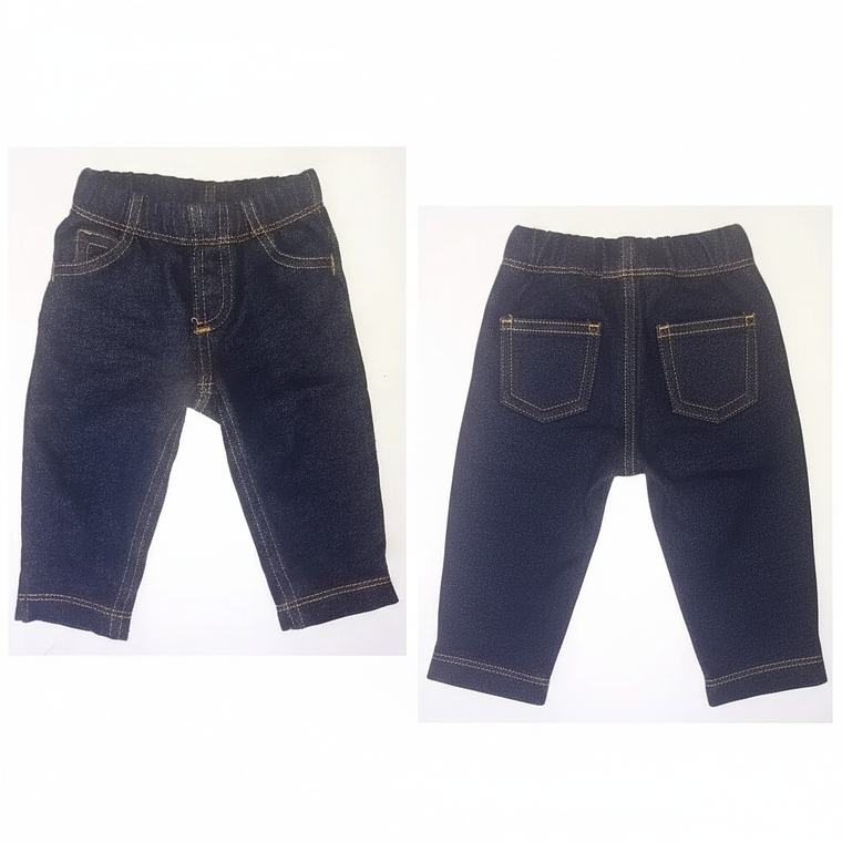 Molde Digital Pantalon Bebe Onda Jean Pack Talles 1 Al 5 2
