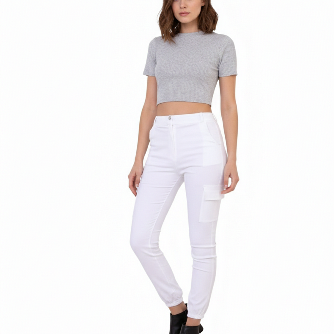 Molde Digital Pantalon C/ Bolsillo Cargo, Pack De 5 Talles! 1