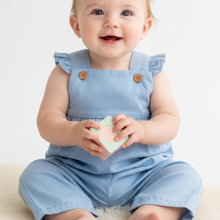 Molde Digital Enterito Beba Bretel C/volado, Talles 1 Al 5 1