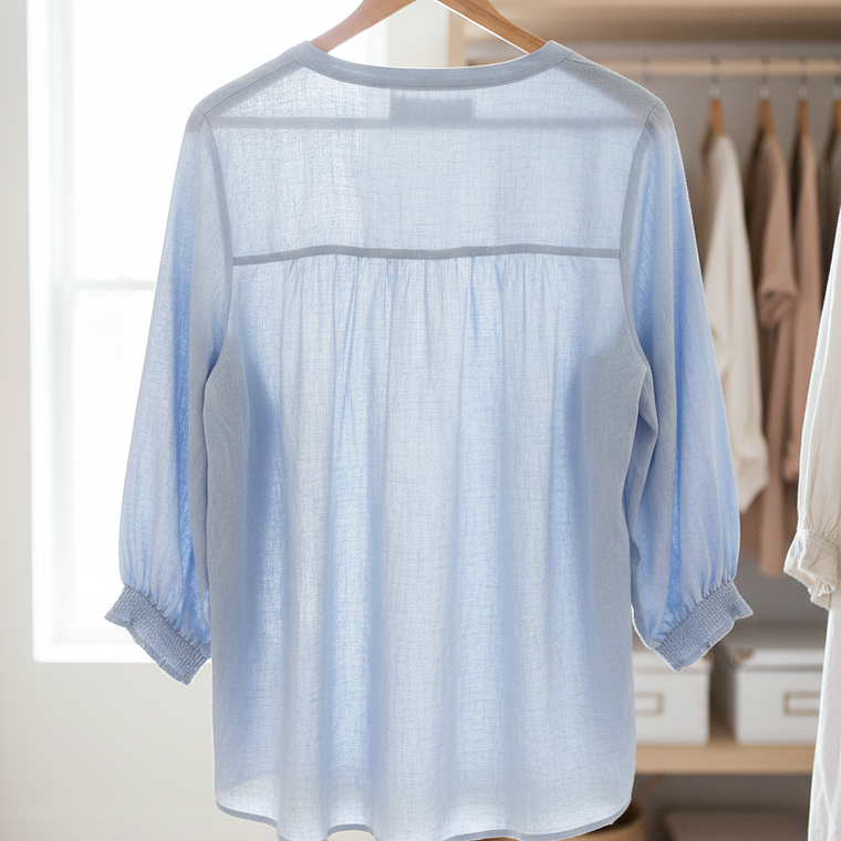 Molde Digital Blusa Canesu C/frunces Patron Pack 5 Talles! 2