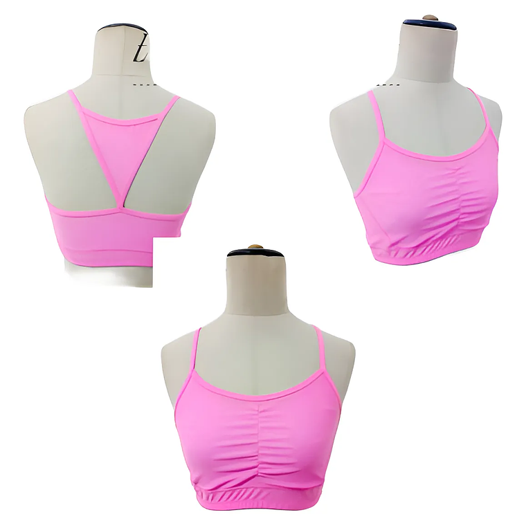 Molde Digital Top Deportivo Frunce Centro, Talles S A Xxl 3