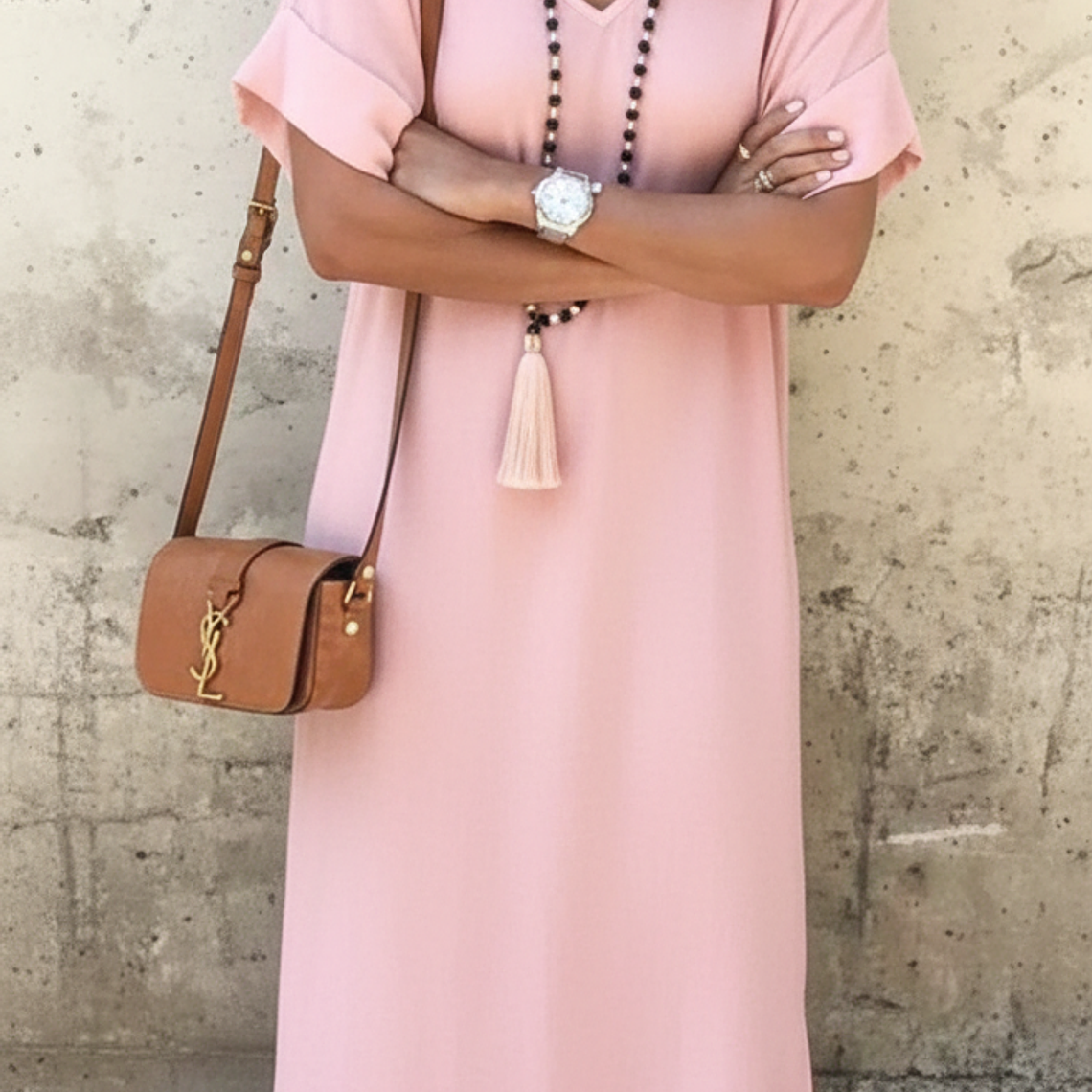 Molde Digital Vestido Amplio Manga Caida Talles S Al Xxl 2