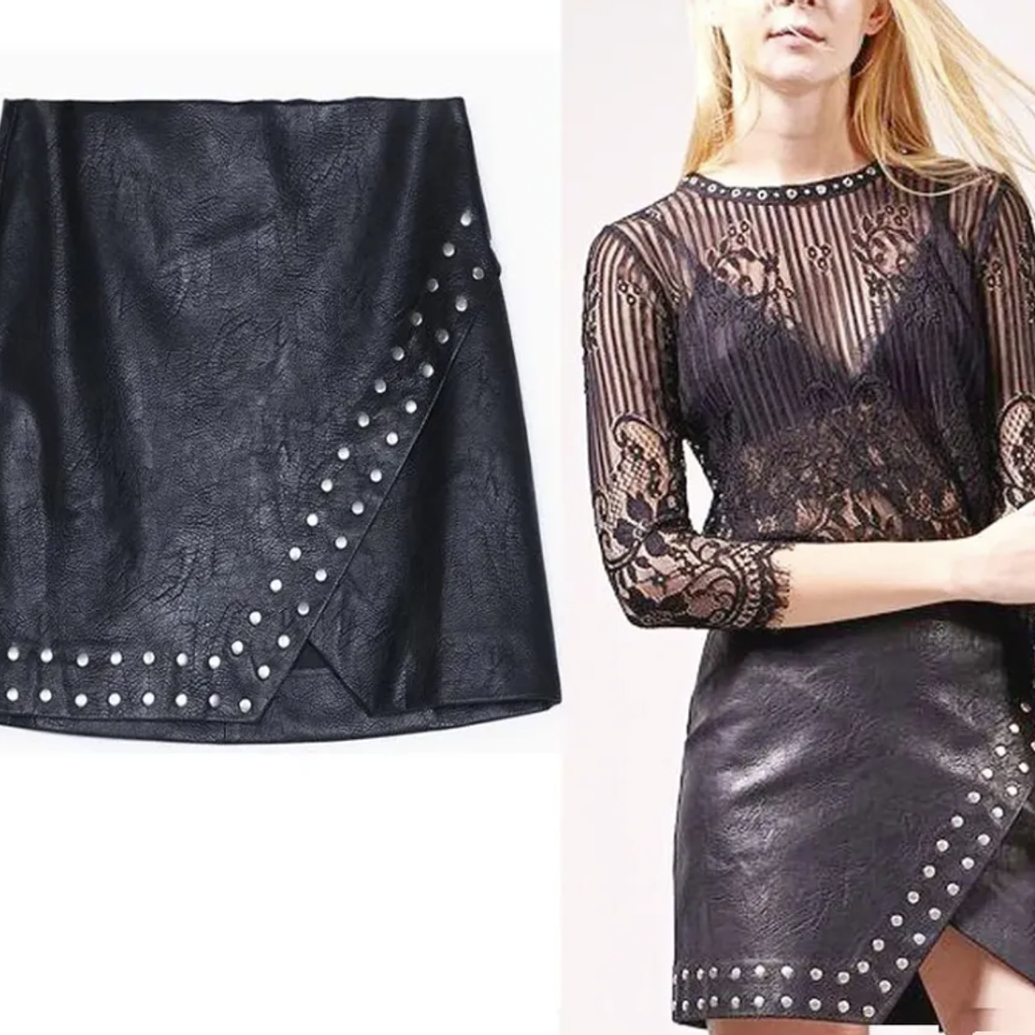 Molde Digital Falda Ruedos Diagonal Cruzados Talles S A Xxl 3