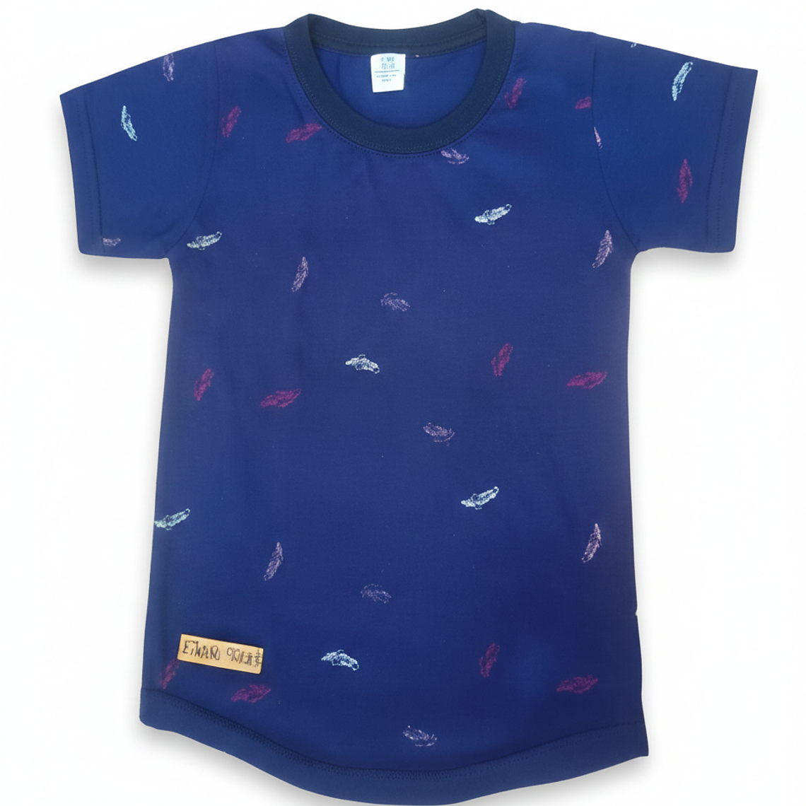 Molde Digital Remera Bebe Ruedo Curvo, Pack Talles 1 Al 5! 2