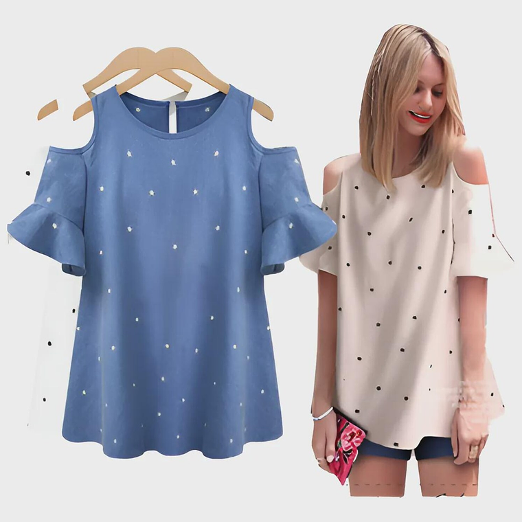 Molde Digital Polera Hombro Abierto, pack Talles 2xl Al 6xl 2