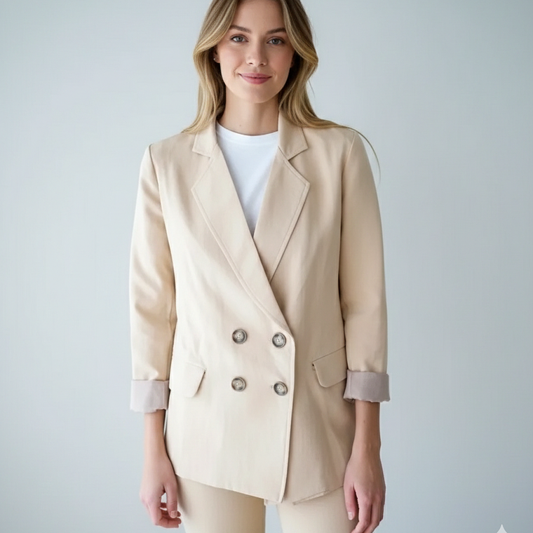 Molde Digital Blazer Cruze 4 Botones, Pack Talles S Al Xxl 1