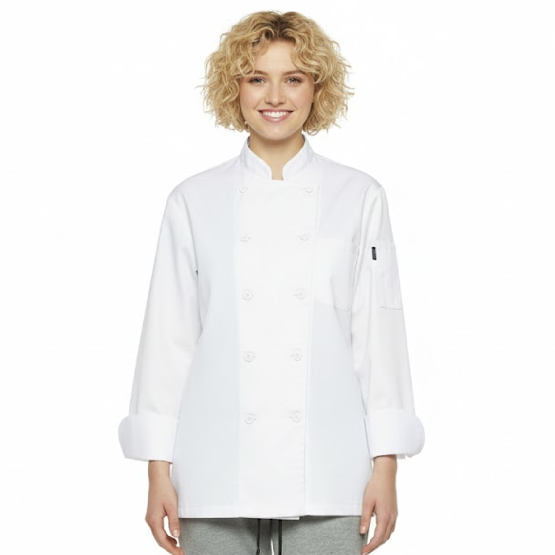 Molde Digital Chaqueta Chef Solapa Vertical Talles S A Xxl 1