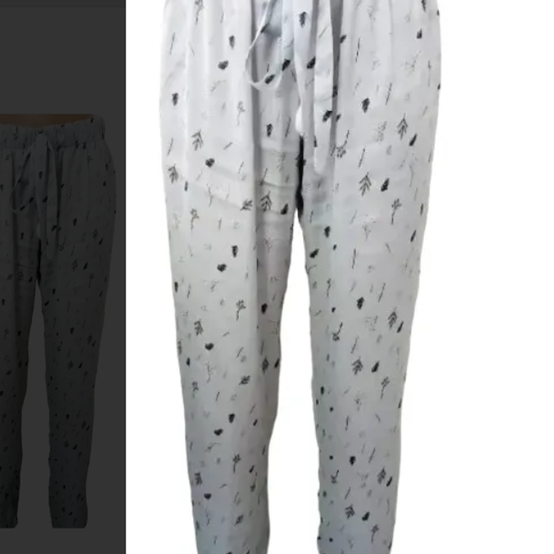 Molde Digital Pantalon Pijama Mujer Pack Talles S A Xxl 3