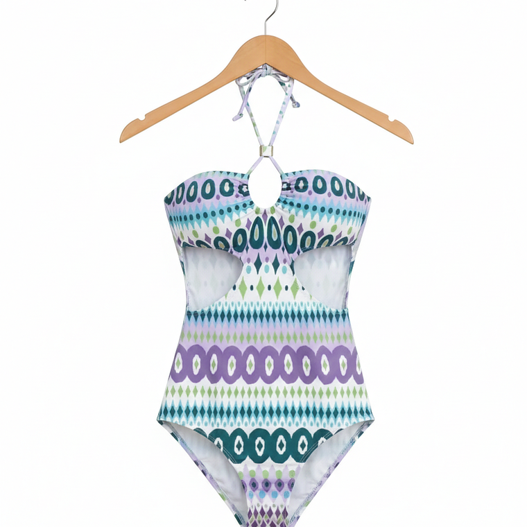 Patrones Molde De Trajes De Baños Mallas Trikini Imprimible 1