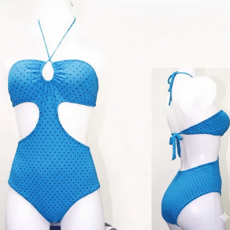 Patrones Molde De Trajes De Baños Mallas Trikini Imprimible 4